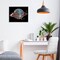 Stupell Industries Purple Disco Ball Planet Framed Giclee, design by Decent Exposures
